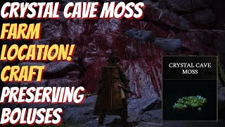 CRYSTAL CAVE MOSS  Farm Location  Stillwater Cave  Elden Ring [upl. by Torrie]