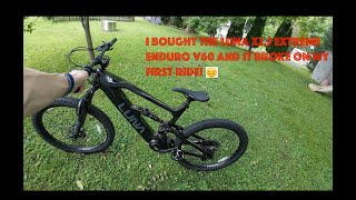 I bought the Luna X25 Extreme Enduro 60v Ebike and it broke on my 1st ride [upl. by Keily]