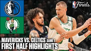 NBA Finals HALFTIME HIGHLIGHTS Dallas Mavericks vs Boston Celtics Game 1  NBA on ESPN [upl. by Kylen]