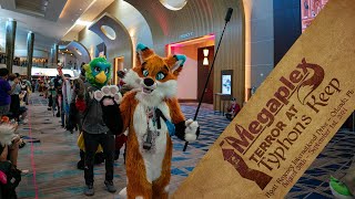 Megaplex 2024 Fursuit Parade [upl. by Lakym697]