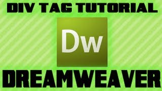 How to create a Layout using Div Tags and CSS in Dreamweaver [upl. by Haymo]