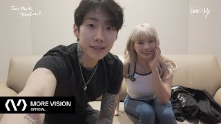 박재범 Jay Park  ‘YourMy’ Reaction Video with KISS OF LIFE NATTY [upl. by Aiepoissac]