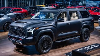 All The New 2025 TOYOTA SEQUOIA TRD PRO Officially Reveals New First Look [upl. by Eerased32]