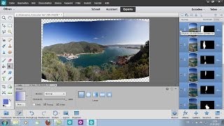 Panoramabilder erzeugen  Photoshop Elements 12 für digitale Fotografie [upl. by Bartosch993]