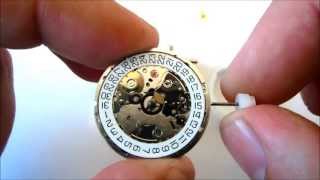 ETA 2892A2 MECHANICAL WATCH MOVEMENT AUTOMATIC WINDING [upl. by Anora]