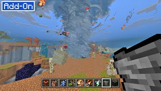 INSANE DISASTERS ADDON Minecraft Marketplace indepth Review [upl. by Eilyak]