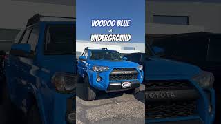 Which is the BEST COLOR for the Toyota 4Runner TRD Pro voodooblue underground [upl. by Celio]