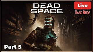 Dismembering Necromorphs Will We Become Whole Dead Space Remake Hard Mode 🔴 Live [upl. by Sachsse9]