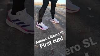 Go For A Run with Adidas Adizero SL [upl. by Alleda]