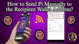 How to Send Pi Manually to the Recipient Wallet Address StepbyStep Guide [upl. by Nirej]