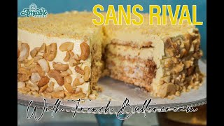 How to make Sans Rival with French Buttercream [upl. by Audrey]