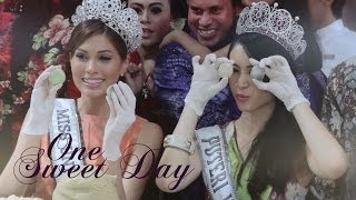 OneSweetDay with Miss Universe 2013 Gabriela Isler in Indonesia [upl. by Maleki]