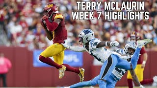 Terry McLaurin Week 7 Highlights🔥 Commanders vs Panthers [upl. by Ambrosi]