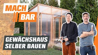 Gewächshaus selber bauen – einfach und modular  OBI [upl. by Grazia]