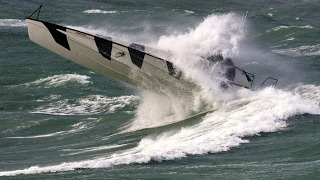 Thunder Childs sea trials in storm force conditions [upl. by Rusel]