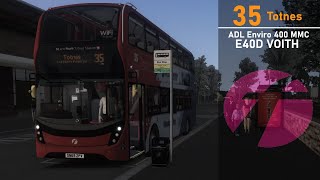 35 to Totnes  OMSI 2 BotW 29 [upl. by Sum371]