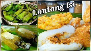 LONTONG ISI MASAK RICE COOKER [upl. by Cchaddie]