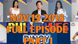 PBB OTSO NOV 19 2018 FULL EPISODE PART 1 [upl. by Oigolue]