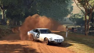 Dirt Rally 20 Esbarquero90 Australia Rockton Plains Reverse Datsun 240Z [upl. by Maxia228]