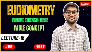 Eudiometry Class 11 Chemistry 🤯  Mole Concept Eudiometry  JEE 2024  NEET 2024  Live 🤫 [upl. by Mead320]