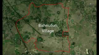 Bishnubati Village Bolpur District Shantiniketan West Bengal  Satellite Transect [upl. by Maryn]