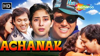 Achanak  Govinda  Manisha Koirala  Full HD Movie [upl. by Yehs]