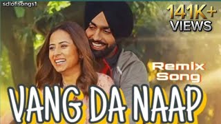 Wang Da Naap  Remix Song   SlowedReverb   Punjabi Love Song [upl. by Ateekahs]