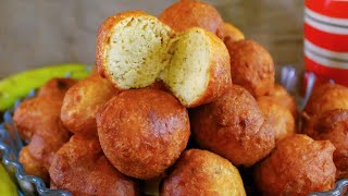 Beignets de bananes très faciles et à faire sans levure boulangère [upl. by Annodal846]