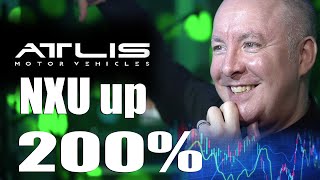 NXU Atlis Motor Vehicles UP 200 TRADING amp INVESTING  Martyn Lucas Investor MartynLucas [upl. by Ellimac]