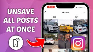 How to Unsave All Posts At Once on Instagram  Delete All Saved Posts [upl. by Coombs315]