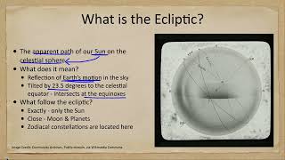 Celestial Sphere  The Ecliptic [upl. by Uos913]