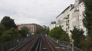 UBahn Berlin  U1 Führerstandsmitfahrt  Cab Ride Warschauer Straße  Uhlandstraße [upl. by Leumel]