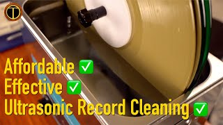 Ultrasonic Record Cleaning On The Budget [upl. by Eineg540]