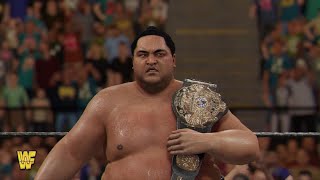 Yokozuna vs Bret Hart Wrestlemania 9 recreation [upl. by Noseimaj240]