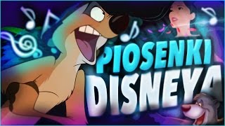 8 NAJLEPSZYCH PIOSENEK z BAJEK DISNEY [upl. by Onirotciv89]