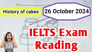 26 October 2024 Ielts Reading Exam Answers 26 October 2024 Reading tips and tricks Academic [upl. by Corney]