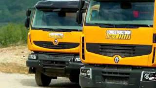 Renault Trucks présente lOptitrack pour ses camions 4x4 [upl. by Nanji]