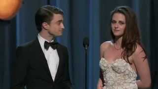 Kristen Stewart and Daniel Radcliffe Oscar 2013 [upl. by Etnad]