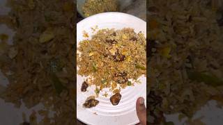 Roasted Chicken Pakoda Fried Rice Recipe shorts viral chickenrecipes eggrecipe [upl. by Kessiah]