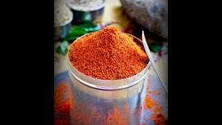 HOMEMADE RASAM POWDER RECIPE  UDUPI STYLE RASAM MASALA  KARNATAKA SAARINA PUDI [upl. by Nej]