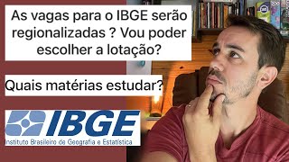 IBGE E CONCURSO NACIONAL UNIFICADO  PRINCIPAIS DÚVIDAS [upl. by Connelley108]