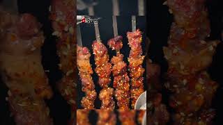 Chicken satay on weekends shortvideo shortsfood [upl. by Arodoet]