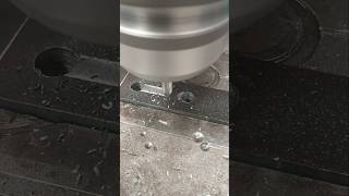 Slot Milling with 10mm milling cutter Carbide milling metal workout viralvideo shorts machine [upl. by Siryt]