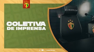 COLETIVA DE IMPRENSA PÓSJOGO COM TÉCNICO MARCELO CABO BRUSQUE 1x0 ITUANO [upl. by Culbert]