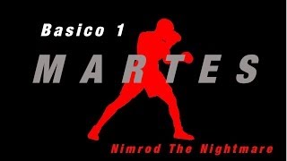 Rutina de artes marciales dia MARTES basico 1   Entrenamiento Nimrod The Nightmare [upl. by Adnola]