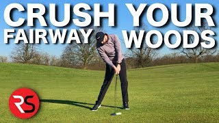 CRUSH YOUR 3 WOOD FROM THE FAIRWAY EVERY TIME [upl. by Ylrbmik116]