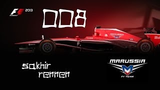 F1 2013  Lets Play Together  Saison 2  008 Round 04  Bahrain Rennen HD [upl. by Yeslah]