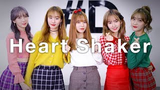 kpop  TWICE 트와이스  Heart Shaker 하트 셰이커 Dance Cover DPOP Mirror Fix Mode [upl. by Anelrihs]