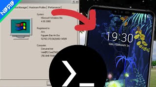 Easier Emulate Windows ME on Android phones with Termux [upl. by Demah774]