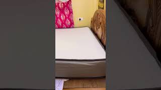 Mattress review shortvideo flipcart [upl. by Hctud39]